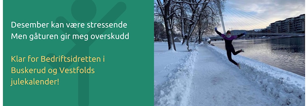 Buskerud og Vestfolds Bedriftsidrettskrets julekalender 2022